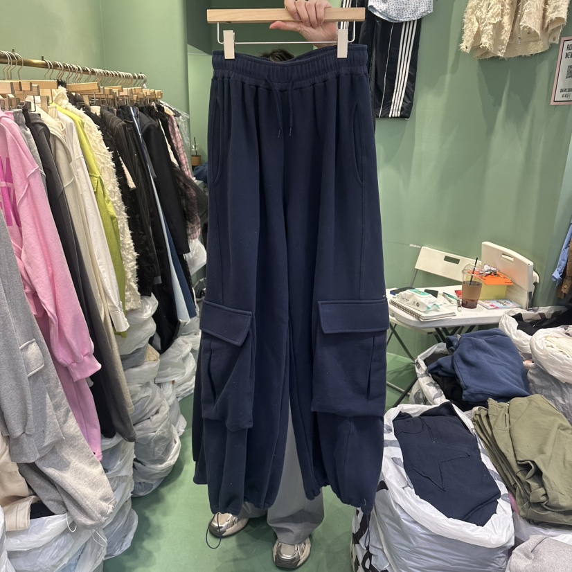 ROMANTIC NEWYORK東大門實拍女士新款職業推薦休閑褲工裝褲ROMANTIC NEWYORK休閑褲圖色3