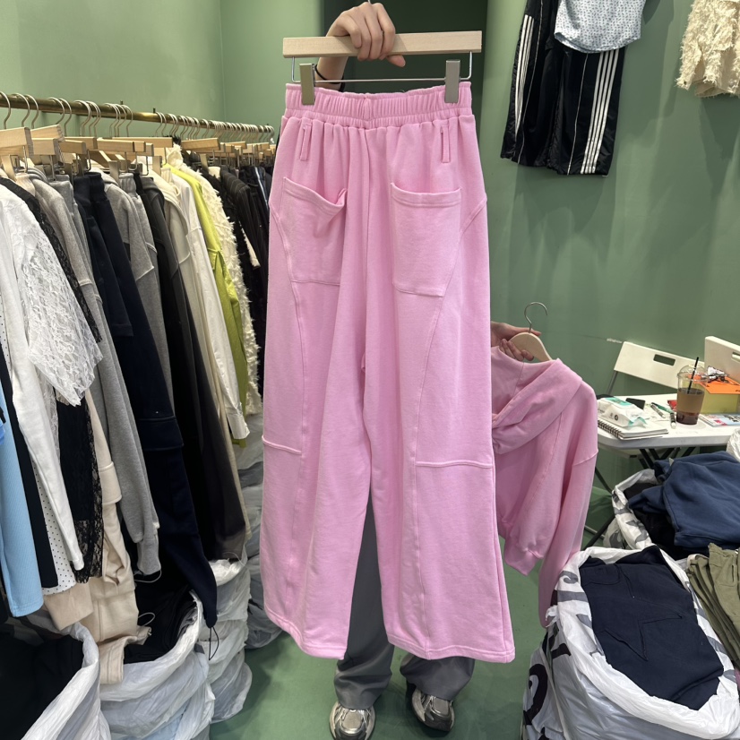 ROMANTIC NEWYORK東大門實拍女士新款職業時尚休閑褲鏤空ROMANTIC NEWYORK休閑褲