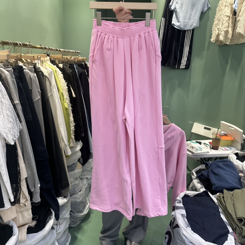 ROMANTIC NEWYORK東大門實拍女士新款職業時尚休閑褲鏤空ROMANTIC NEWYORK休閑褲圖色1