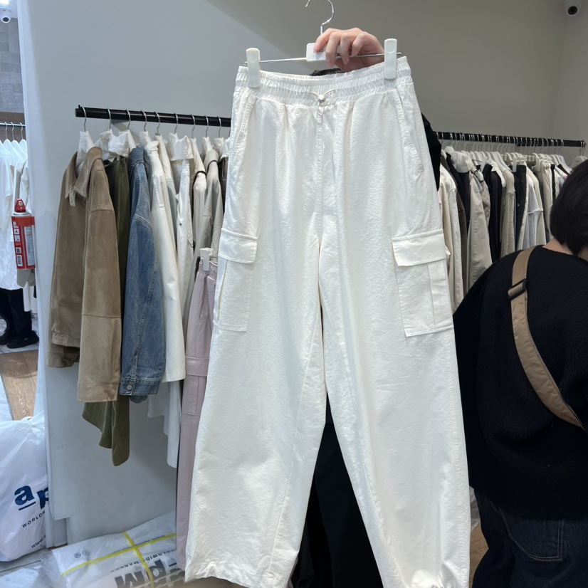 JINSIM東大門代購女士新品熱賣休閑時尚26春夏職業休閑褲JINSIM休閑褲圖色1