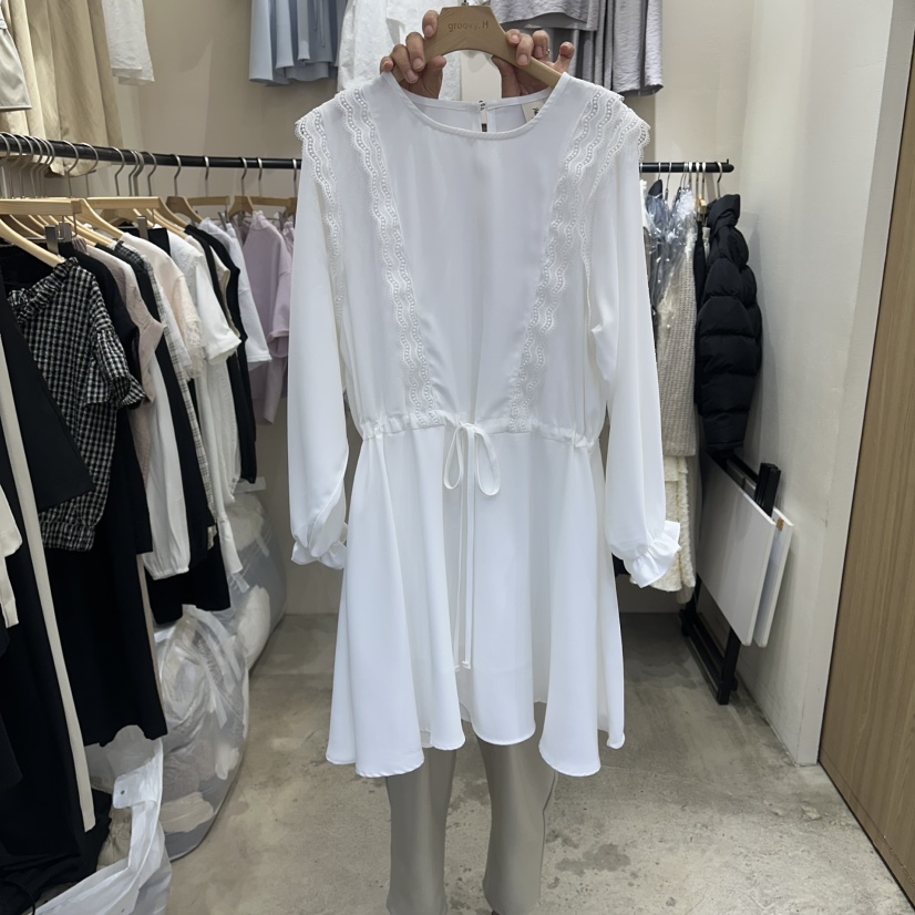 HOLYBANANA韓國代購女士新品推薦真品人氣熱賣時尚連衣裙groovy.H/HOLYBANANA連衣裙圖色2