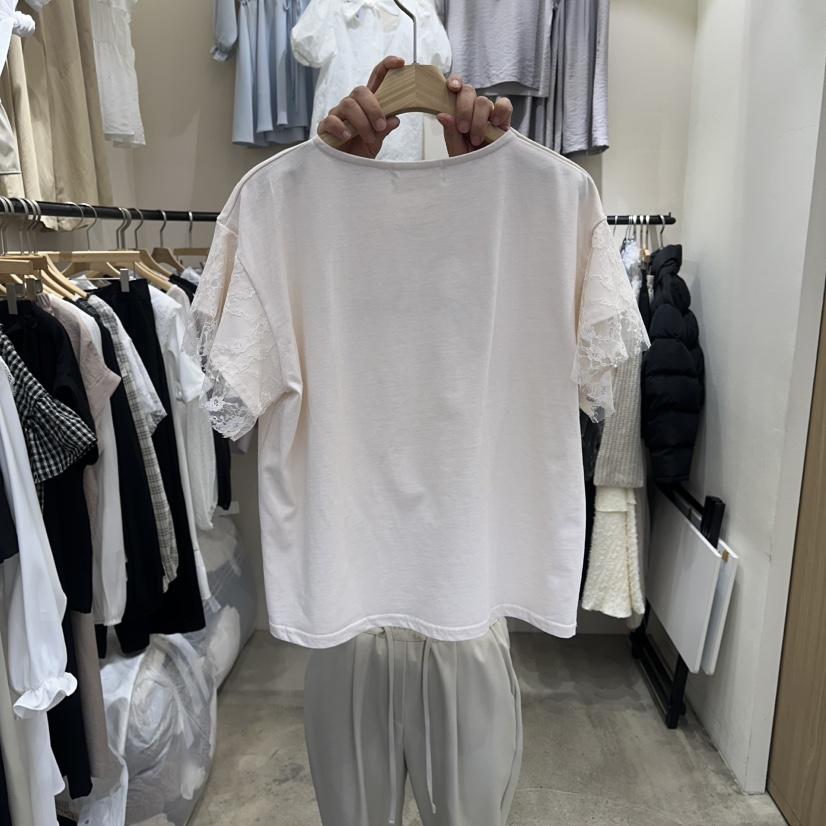 HOLYBANANA韓國直郵女士新款職業推薦真品休閑人氣26春夏T恤groovy.H/HOLYBANANAT恤