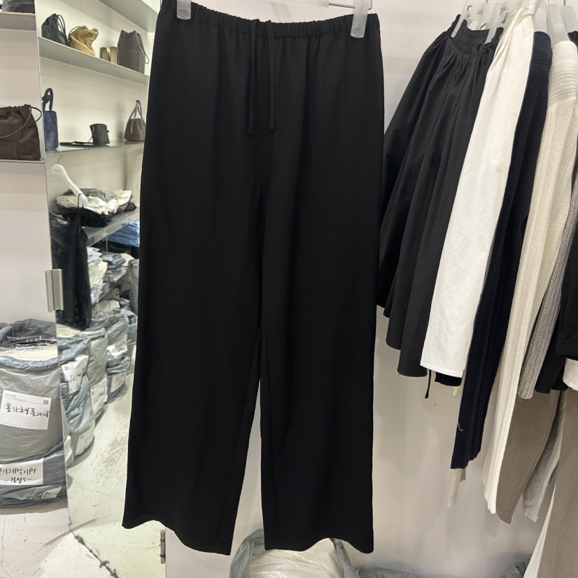 GALLERY-P韓國代購女士新品休閑職業26春夏熱賣真品休閑褲GALLERY-P休閑褲圖色4黑色