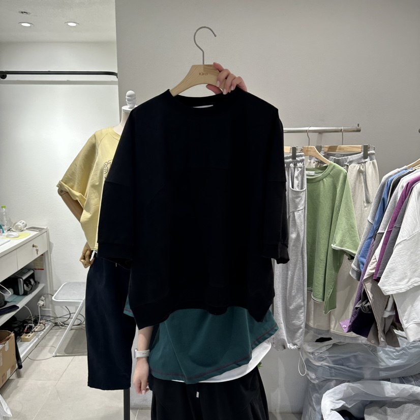 IN KIRA韓國直郵女士新款休閑人氣真品26春夏職業時尚T恤IN KIRAT恤圖色4