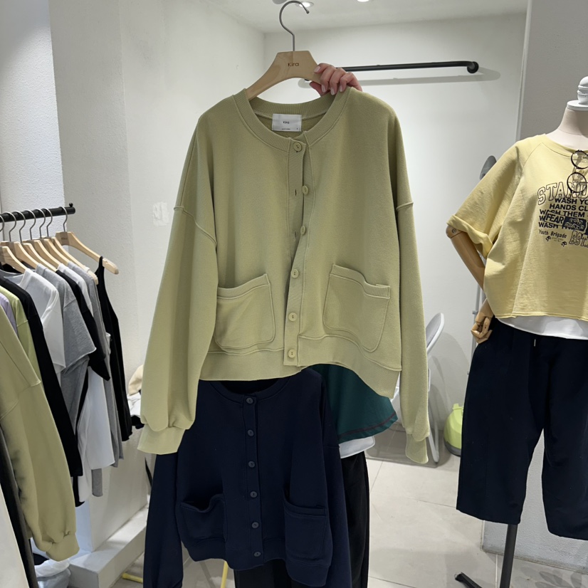 IN KIRA東大門實拍女士新款時尚推薦人氣熱賣夾克羊毛衫IN KIRA夾克圖色2