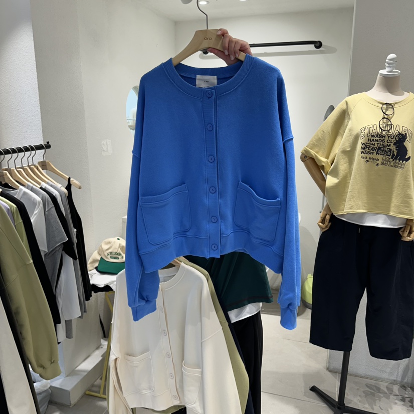 IN KIRA東大門實拍女士新款時尚推薦人氣熱賣夾克羊毛衫IN KIRA夾克圖色4