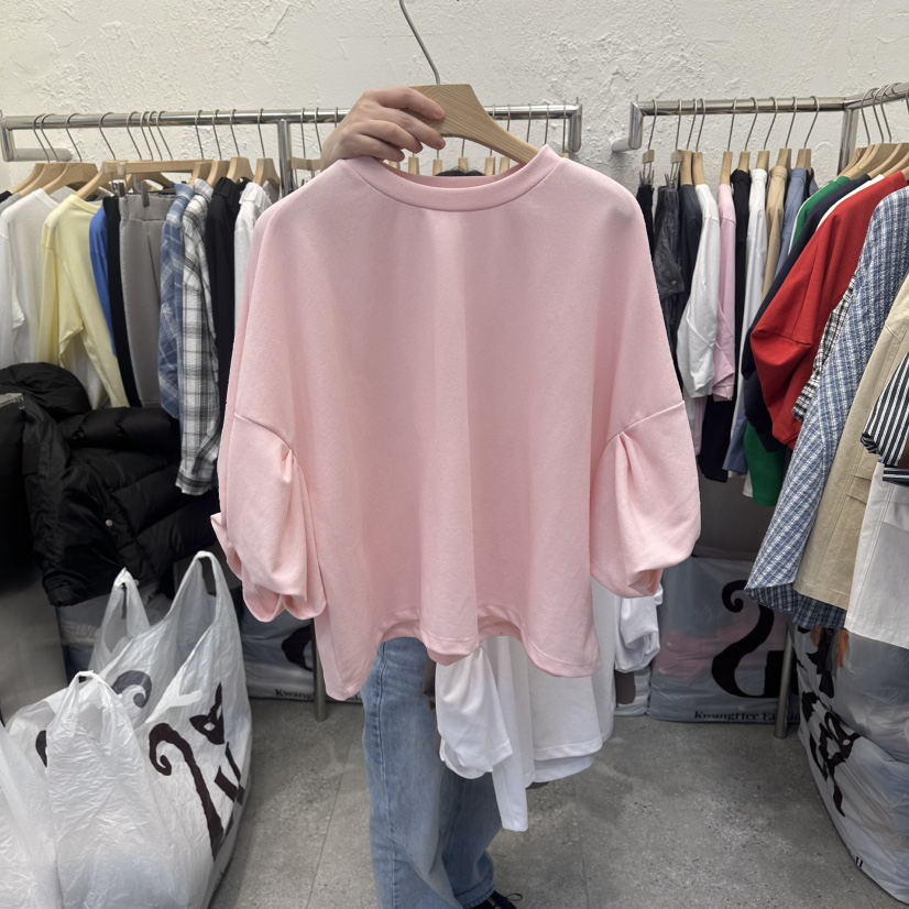 DA YLOG韓國直郵女裝新品26春夏時尚職業熱賣人氣推薦T恤DA YLOGT恤圖色2