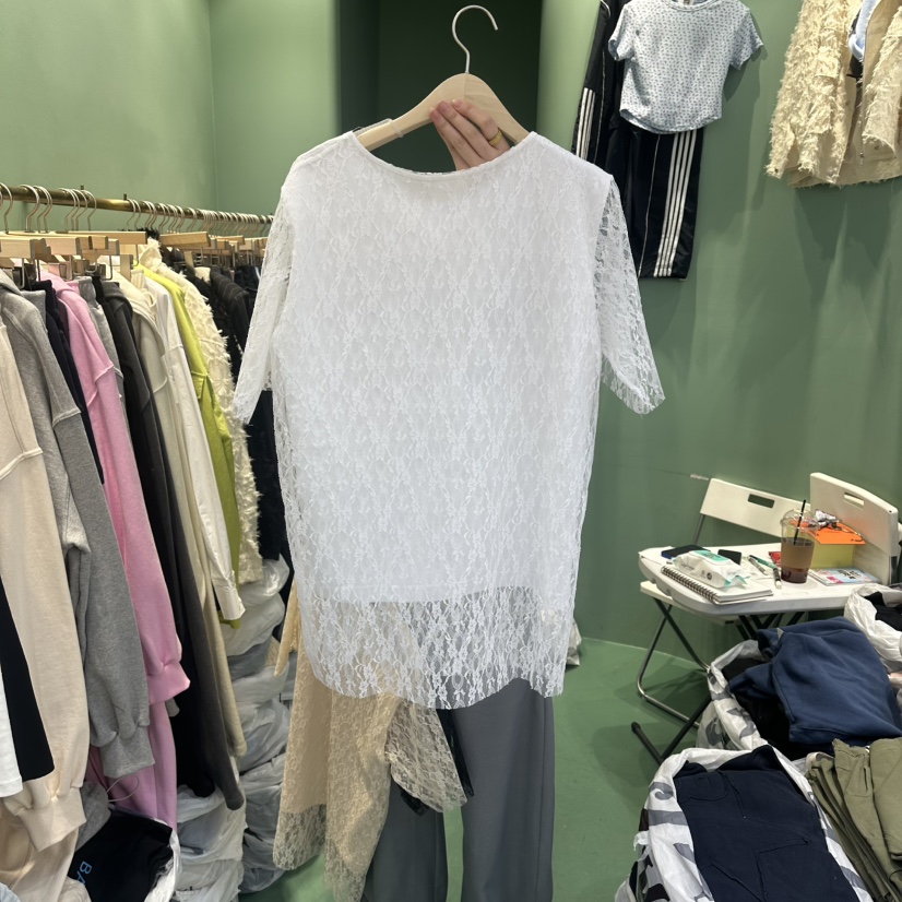 ROMANTIC NEWYORK東大門實拍女士新品時尚職業人氣26春夏T恤ROMANTIC NEWYORKT恤