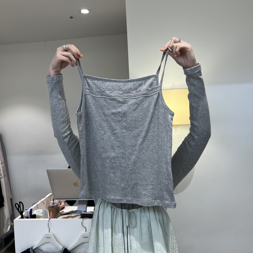 JINSIM東大門實拍女士新品推薦熱賣真品休閑時尚吊帶背心JINSIM吊帶/背心圖色3