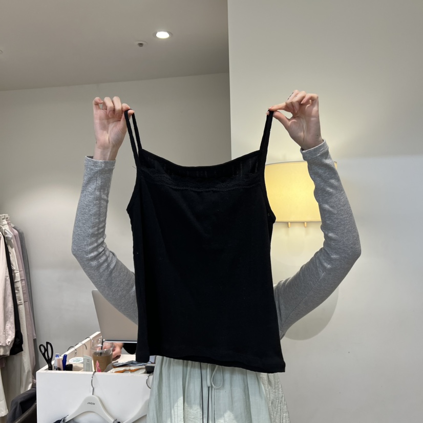 JINSIM東大門實拍女士新品推薦熱賣真品休閑時尚吊帶背心JINSIM吊帶/背心圖色4