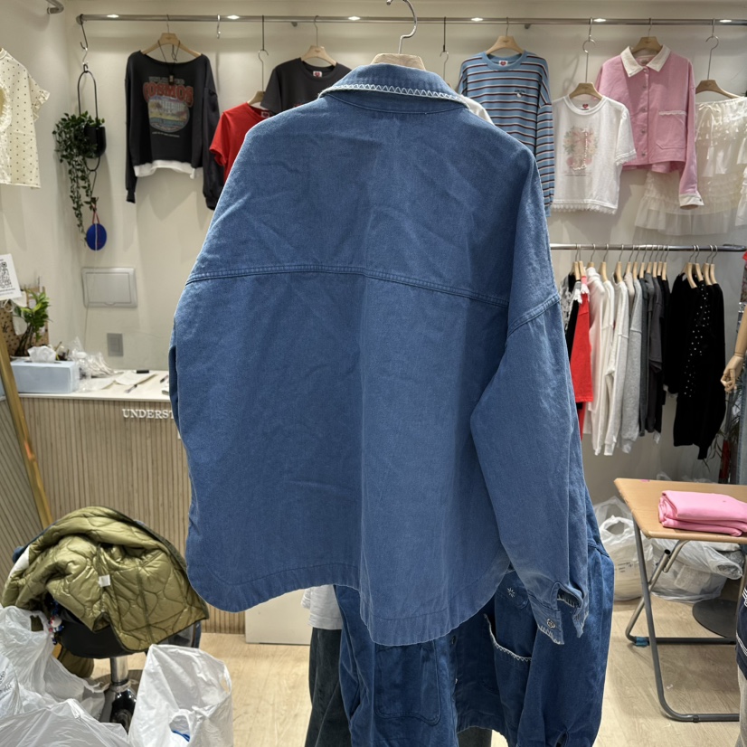 UNDERSTAR_VINTAGE東大門代購女裝新品休閑推薦熱賣26春夏夾克UNDERSTAR_VINTAGE夾克