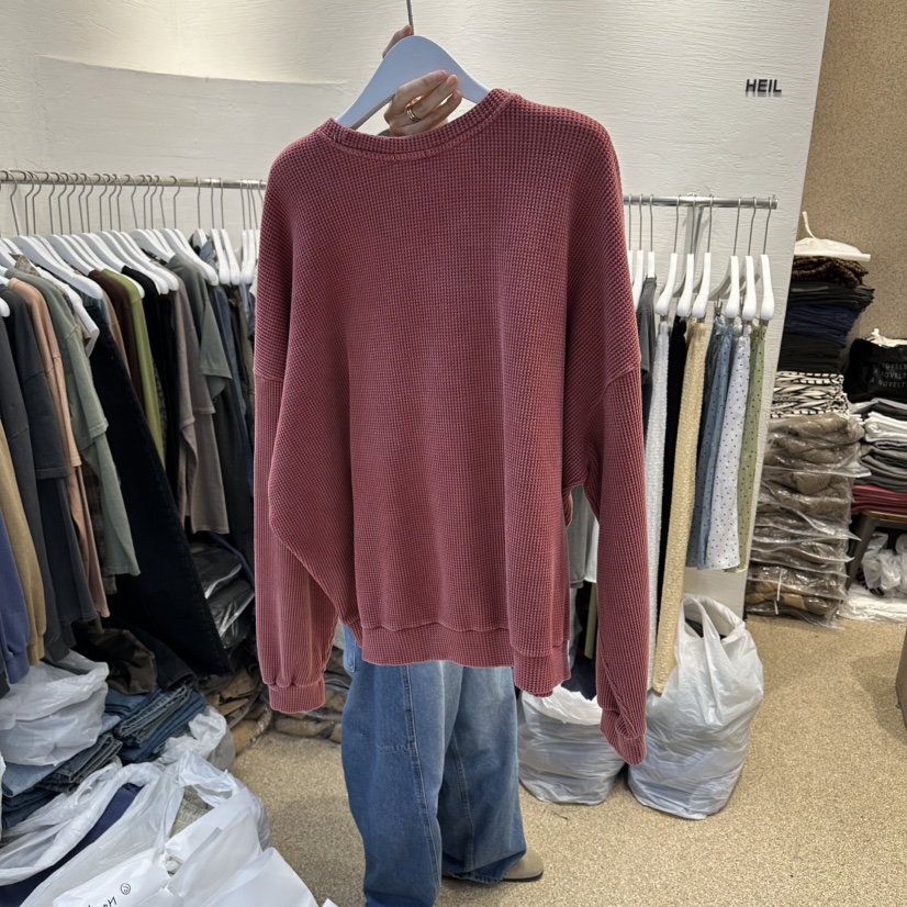 HEIL東大門代購女士新款推薦真品休閑26春夏職業熱賣衛衣HEIL衛衣