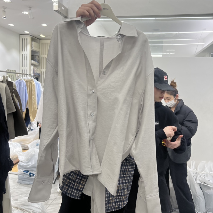 BREATHE東大門直郵女裝新款人氣職業時尚26春夏襯衫蕾絲衫BREATHE襯衫/蕾絲衫圖色1