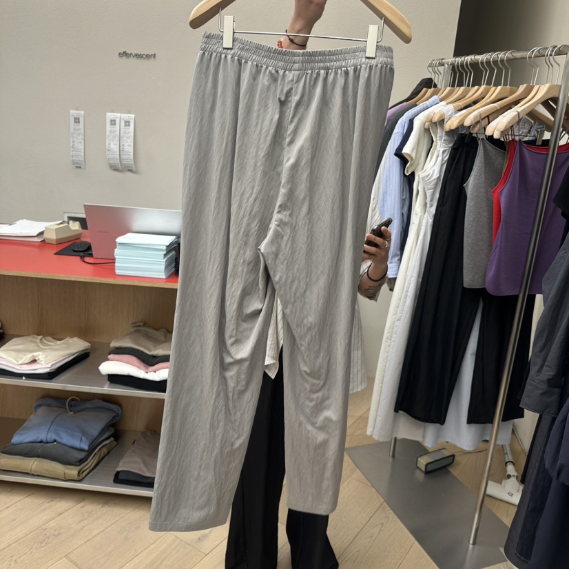 EFFERVESCENT東大門代購女士新款真品人氣26春夏推薦休閑褲evc/effervescent休閑褲