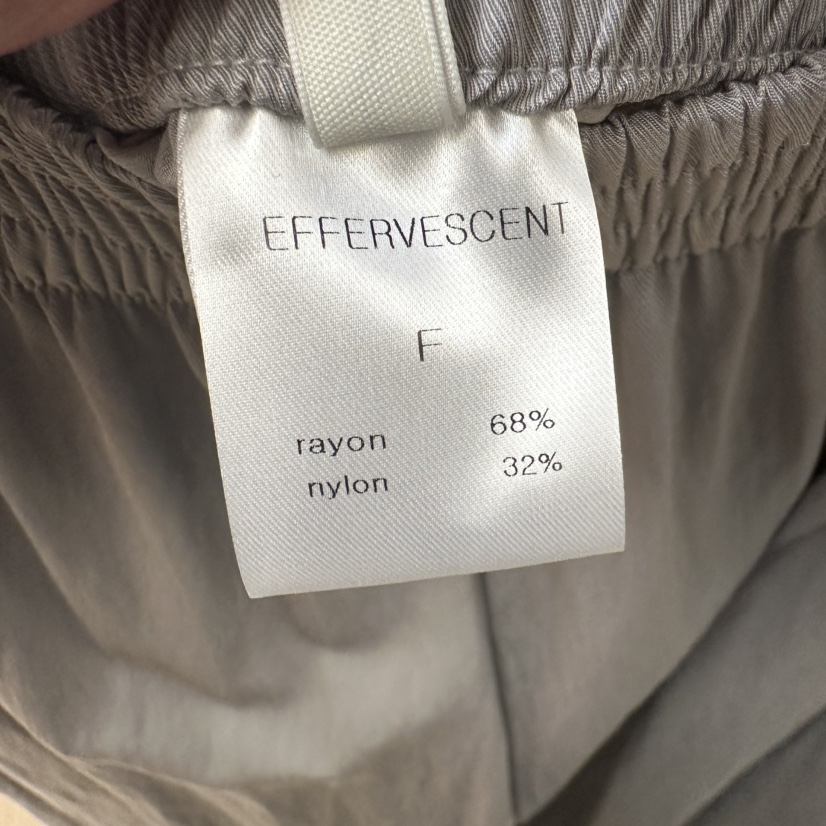 EFFERVESCENT東大門代購女士新款真品人氣26春夏推薦休閑褲evc/effervescent休閑褲