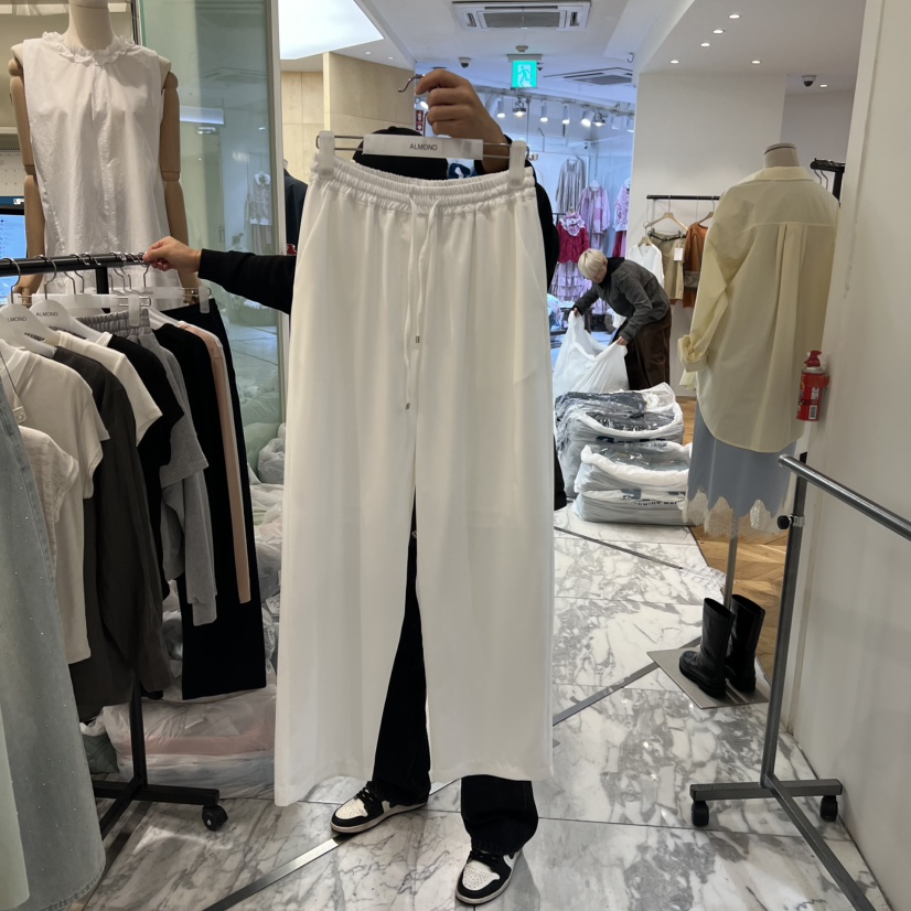 ALMOND東大門直郵女裝新品休閑熱賣推薦職業人氣時尚休閑褲ALMOND休閑褲圖色1