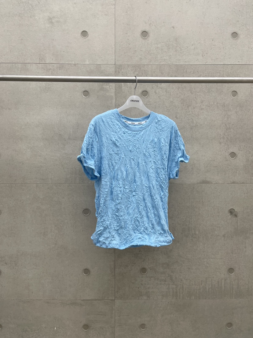 ATMOSPHERE東大門代購女士新品推薦人氣26春夏時尚T恤褶裥ATMOSPHERE/BLINGT恤圖色2