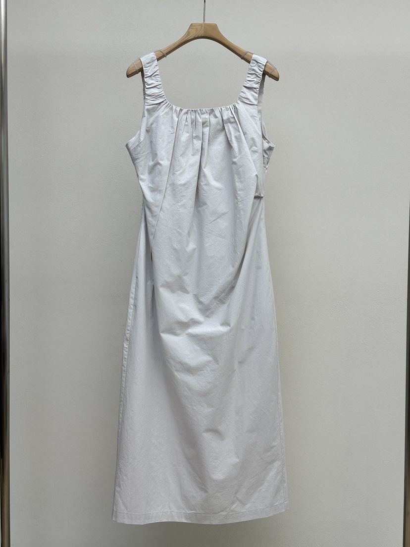 EFFERVESCENT東大門實拍女裝新款休閑人氣時尚連衣裙褶皺evc/effervescent連衣裙圖色3淺灰色