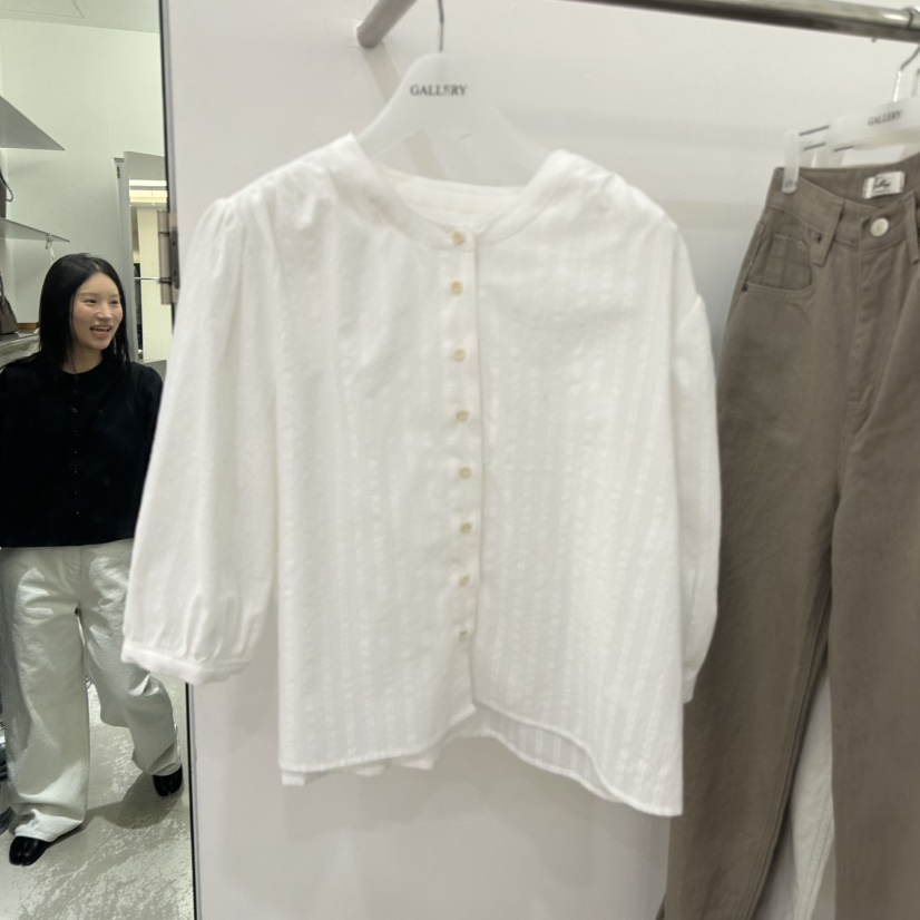 GALLERY-P東大門直郵女裝新品職業真品人氣26春夏襯衫蕾絲衫GALLERY-P襯衫/蕾絲衫圖色1