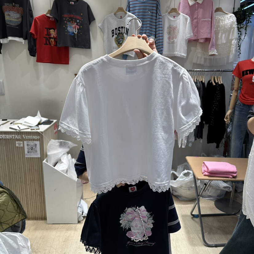 UNDERSTAR_VINTAGE東大門代購女士新款人氣職業推薦熱賣T恤UNDERSTAR_VINTAGET恤