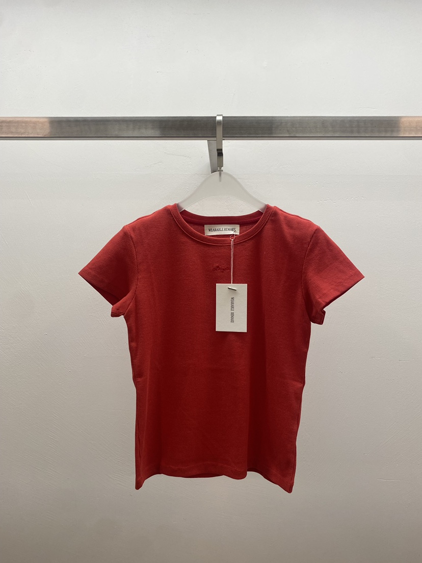 WEARABLE-L韓國代購女士新品人氣時尚真品職業休閑26春夏T恤WEARABLET恤圖色2