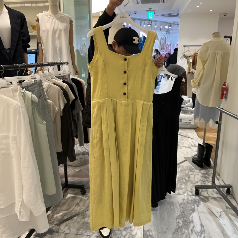 ALMOND東大門實拍女裝新款休閑真品推薦熱賣人氣26春夏連衣裙ALMOND連衣裙圖色2