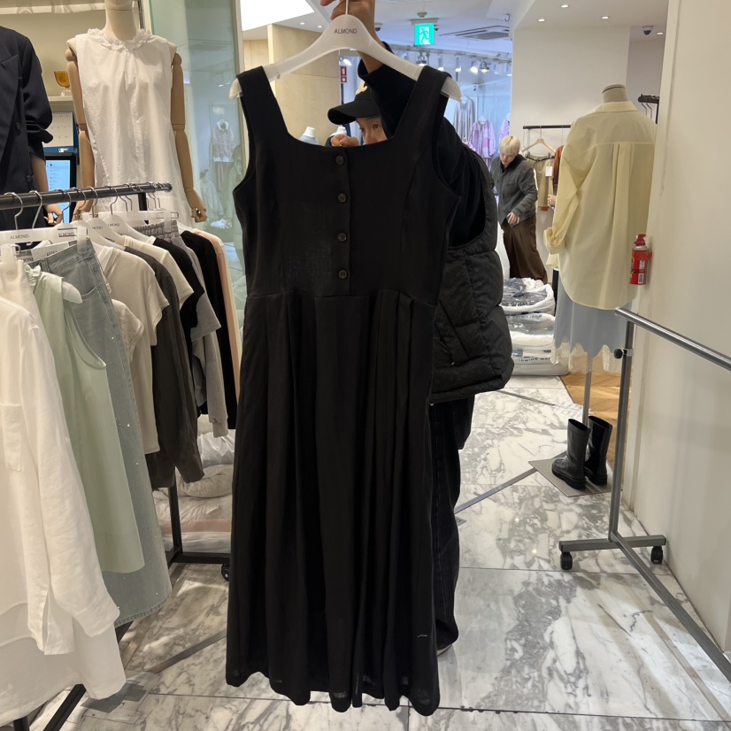 ALMOND東大門實拍女裝新款休閑真品推薦熱賣人氣26春夏連衣裙ALMOND連衣裙圖色3