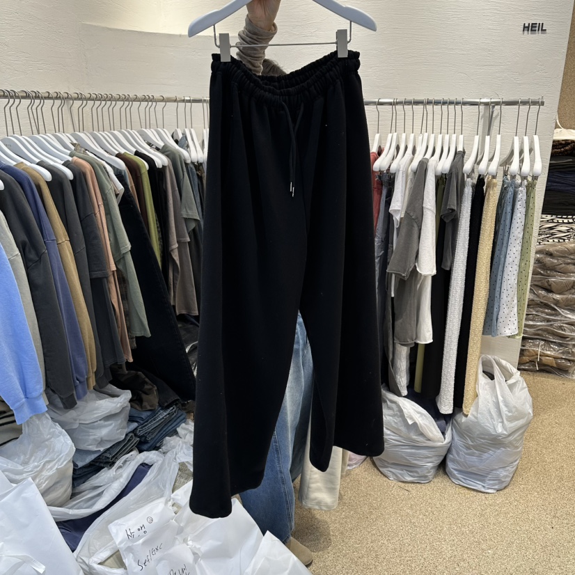 HEIL東大門直郵女裝新款人氣時尚熱賣真品26春夏職業休閑褲HEIL休閑褲圖色3黑色