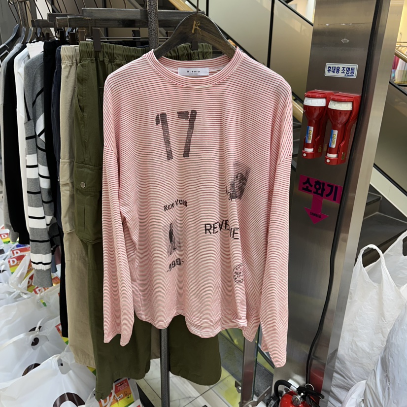 A2/D2東大門代購女裝新品人氣時尚推薦熱賣職業休閑長袖T恤A2/D2長袖T恤圖色3