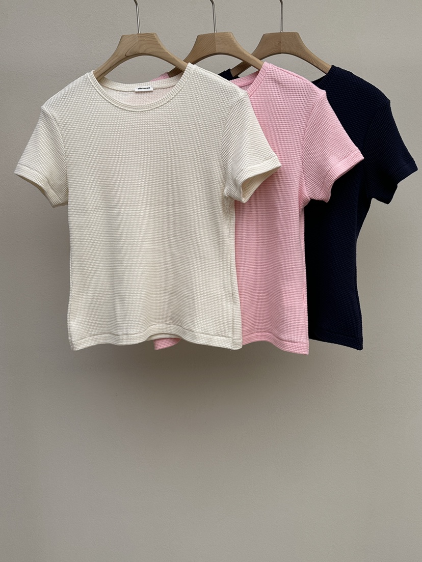 EFFERVESCENT東大門實拍女裝新款休閑26春夏時尚真品人氣T恤evc/effervescentT恤