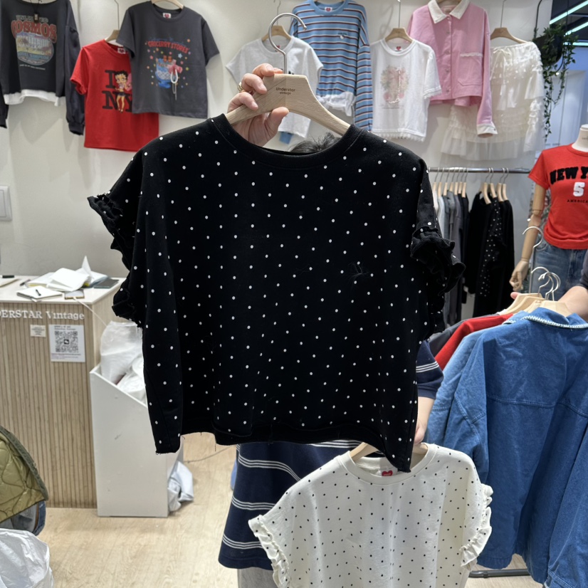 UNDERSTAR_VINTAGE東大門直郵女裝新品人氣26春夏真品T恤UNDERSTAR_VINTAGET恤圖色2