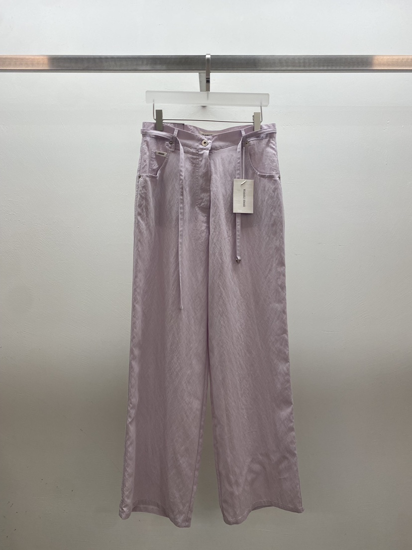 WEARABLE-L東大門代購女裝新品人氣熱賣26春夏休閑褲含腰繩WEARABLE休閑褲圖色1