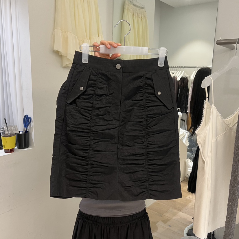 AUBE韓國直郵女裝新款人氣推薦真品26春夏休閑半身裙中短裙AUBE半身裙/中短裙圖色2