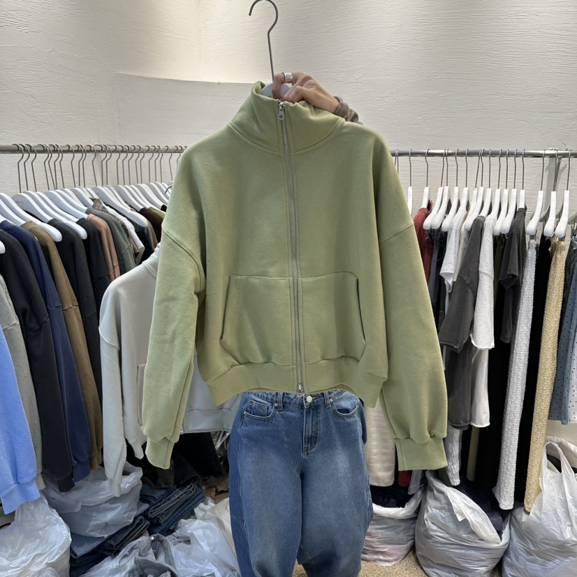 HEIL韓國代購女士新款時尚26春夏真品休閑推薦熱賣夾克拉鏈HEIL夾克圖色2