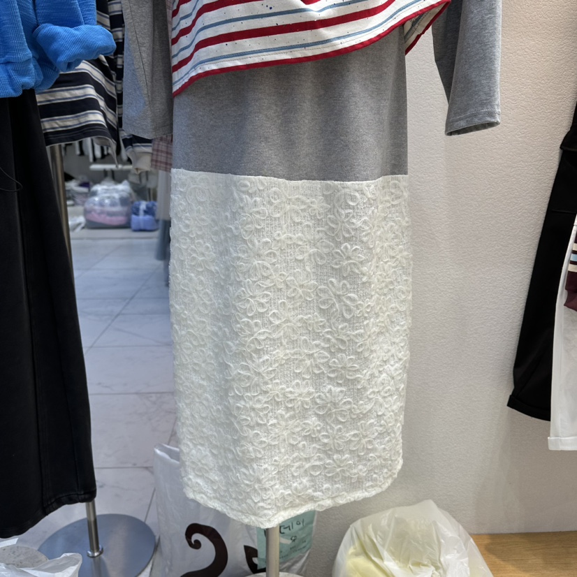 NEAR東大門實拍女士新款時尚26春夏人氣熱賣休閑真品長裙NEAR長裙圖色1