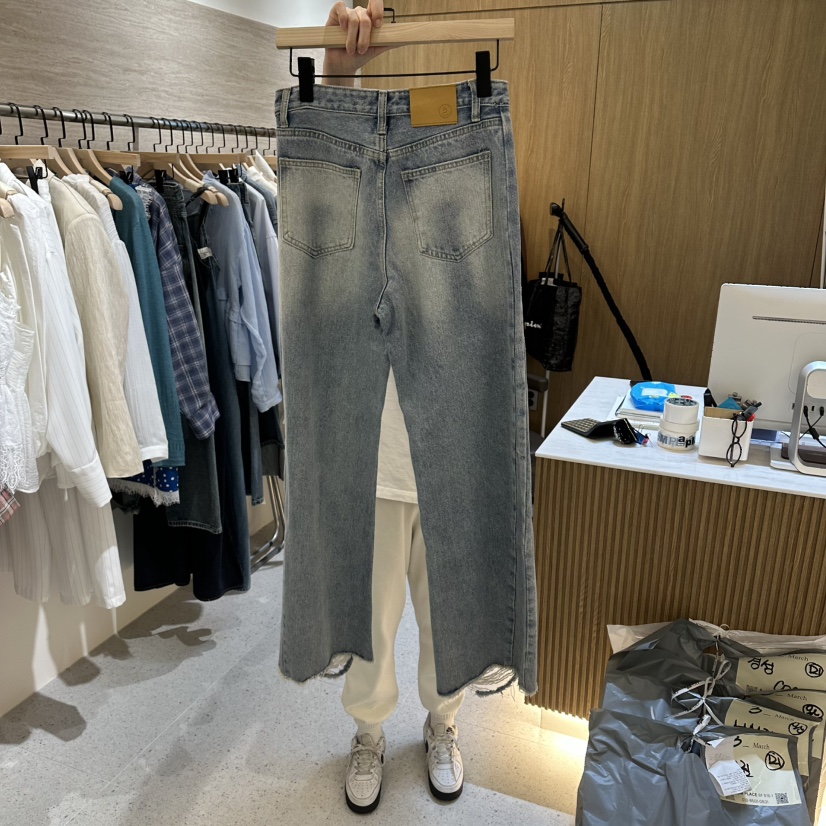 BISHOP/APOINT/3MARCH東大門直郵女裝新品26春夏牛仔褲BISHOP/APOINT/3MARCH牛仔褲