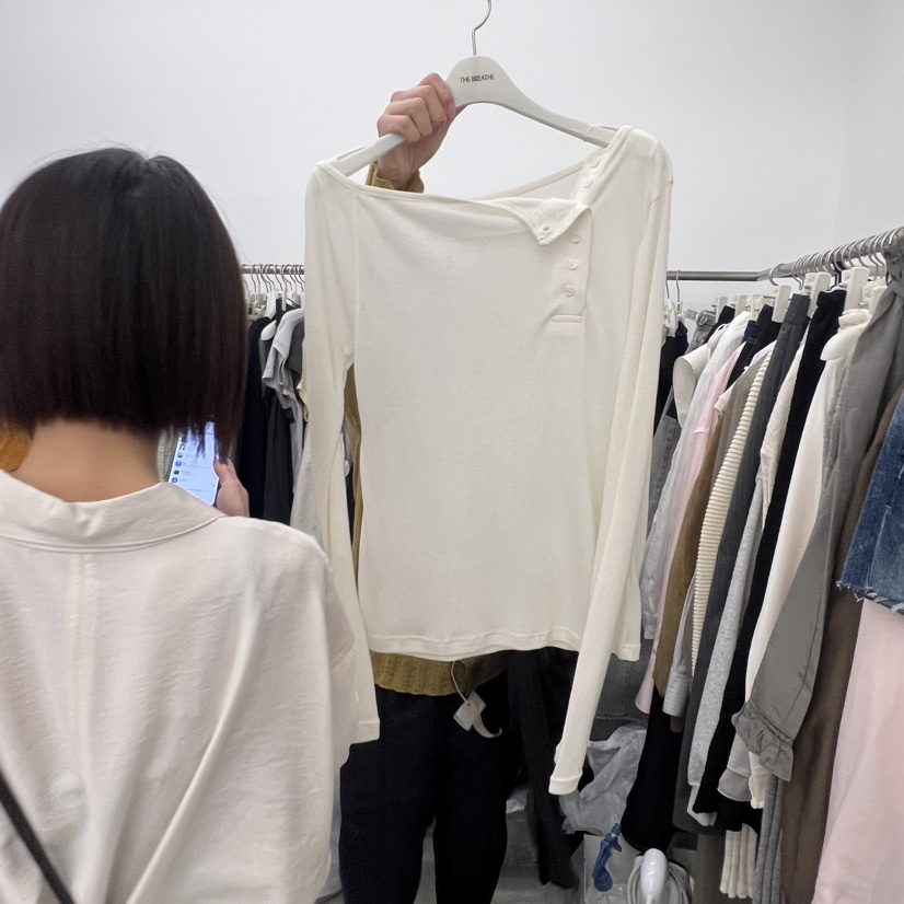 BREATHE韓國代購女裝新款真品休閑時尚26春夏熱賣長袖T恤BREATHE長袖T恤圖色2