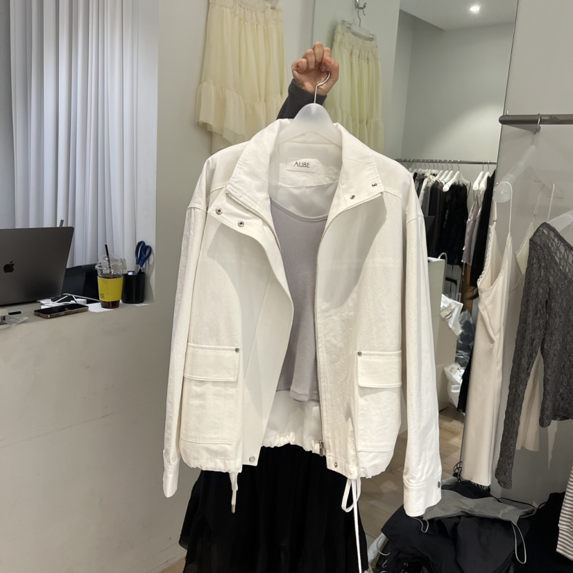 AUBE東大門直郵女士新品26春夏時尚推薦職業熱賣人氣夾克AUBE夾克圖色2