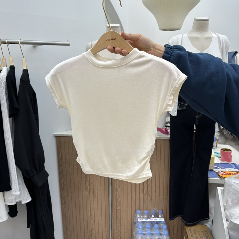 DELIGHT-Q東大門實拍女裝新品真品職業時尚熱賣26春夏T恤DELIGHT-QT恤圖色1