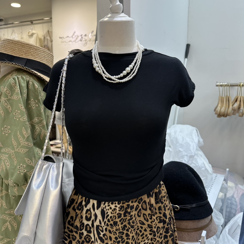 DELIGHT-Q東大門實拍女裝新品真品職業時尚熱賣26春夏T恤DELIGHT-QT恤圖色3