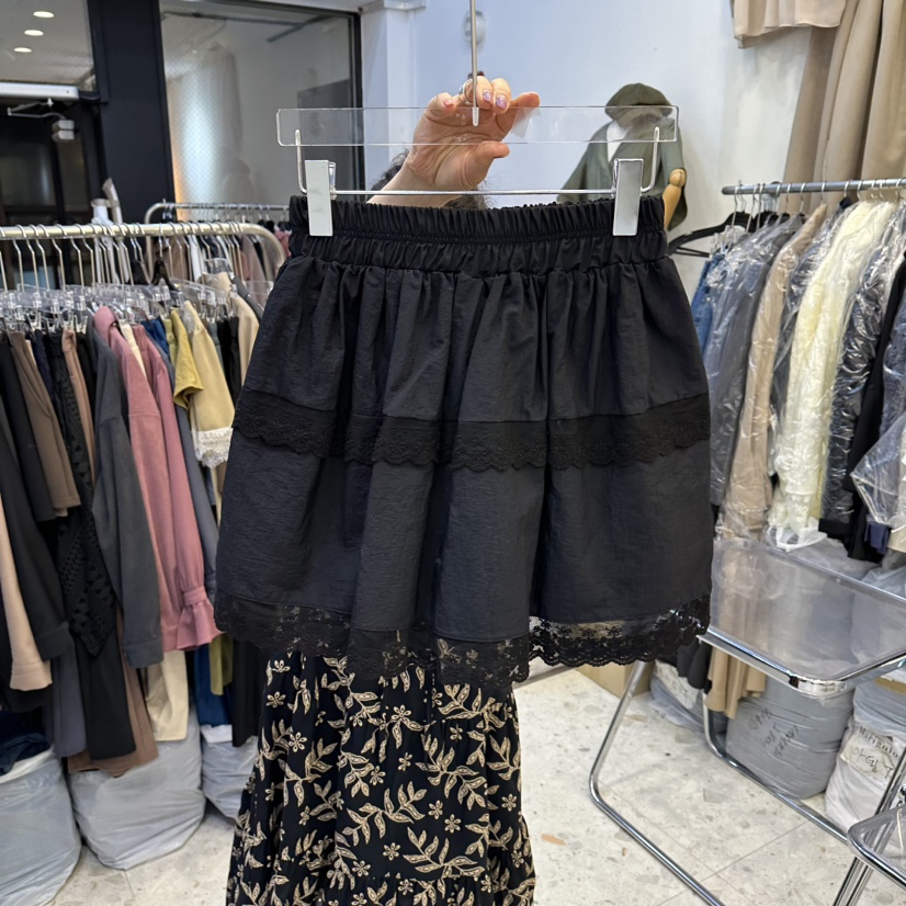 MARIGOLD韓國直郵女士新品26春夏熱賣推薦時尚休閑裙褲蕾絲MARIGOLD裙褲圖色3