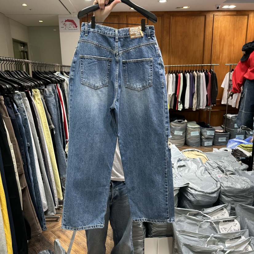 GARMENT-P東大門直郵女士新款休閑真品推薦人氣職業牛仔褲GARMENT牛仔褲