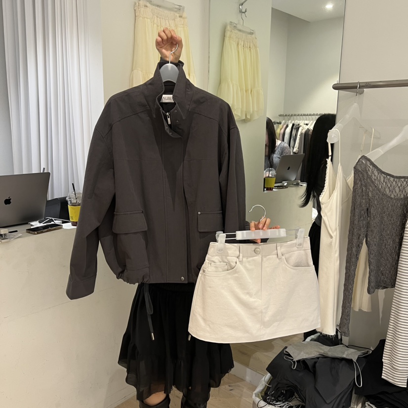 AUBE韓國直郵女士新款休閑熱賣真品26春夏時尚套裝不含腰帶AUBE套裝圖色2