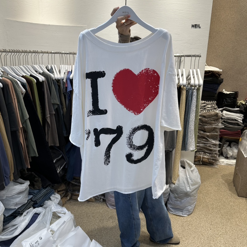 HEIL韓國代購女裝新品26春夏真品時尚人氣推薦職業熱賣T恤HEILT恤圖色1