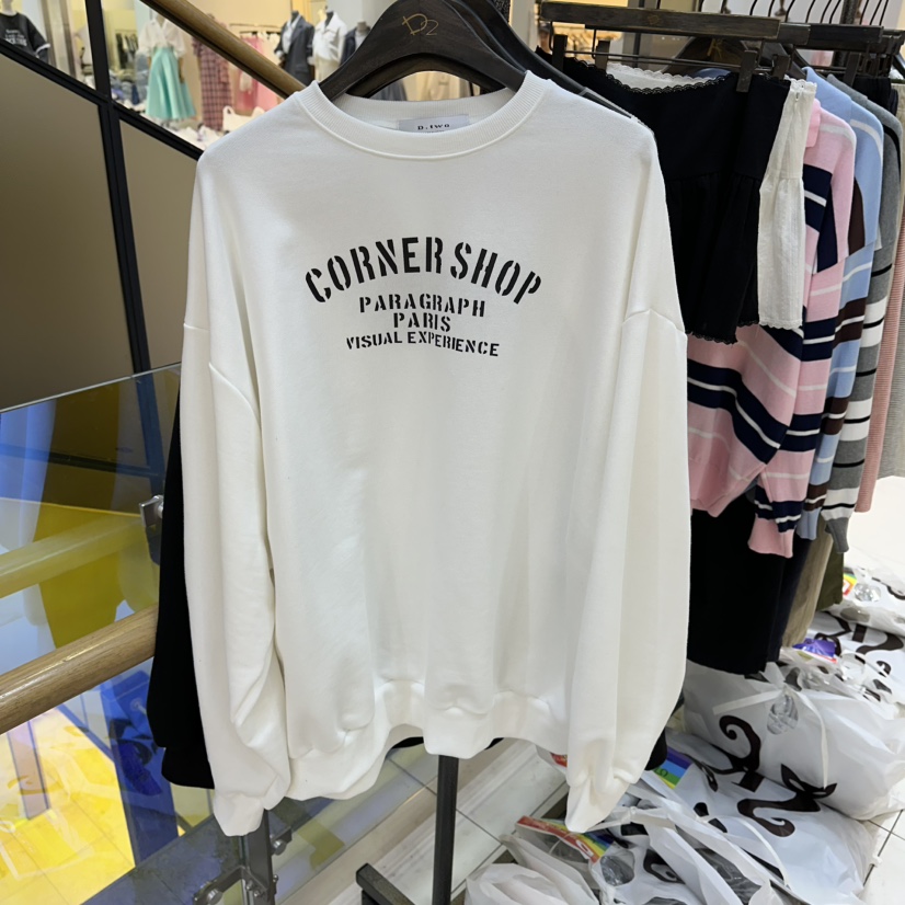 A2/D2東大門直郵女裝新品人氣休閑26春夏職業衛衣后背開衩A2/D2衛衣圖色1