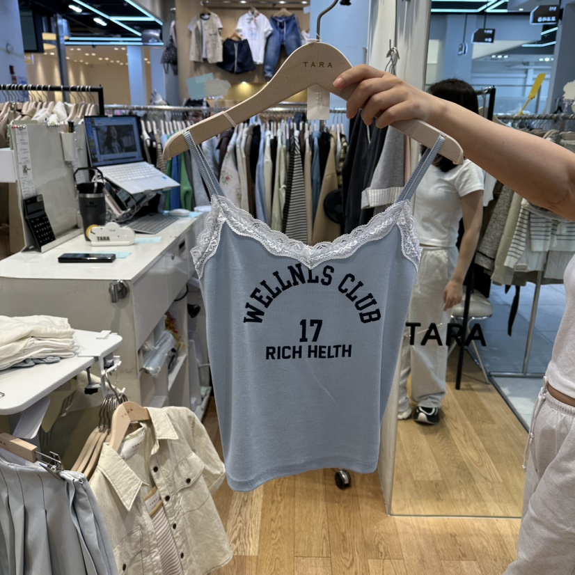 TARA東大門實拍女裝新款推薦職業時尚休閑熱賣人氣吊帶背心TARA吊帶/背心圖色1