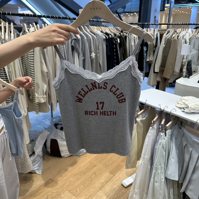 TARA東大門實拍女裝新款推薦職業時尚休閑熱賣人氣吊帶背心TARA吊帶/背心圖色2