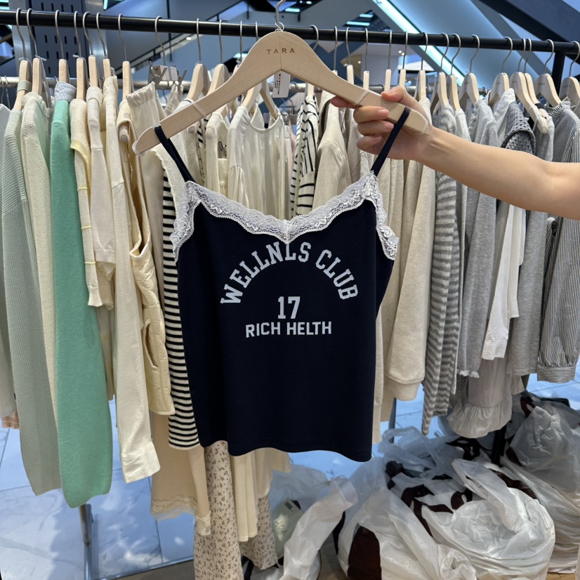 TARA東大門實拍女裝新款推薦職業時尚休閑熱賣人氣吊帶背心TARA吊帶/背心圖色3