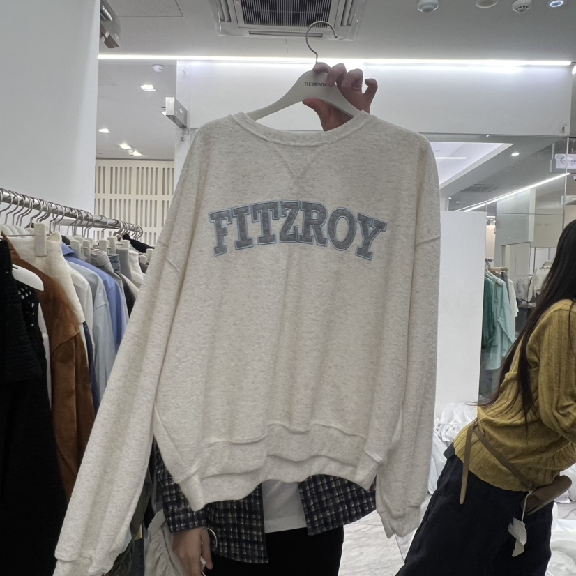 BREATHE韓國直郵女士新品時尚休閑人氣熱賣職業26春夏衛衣BREATHE衛衣圖色1