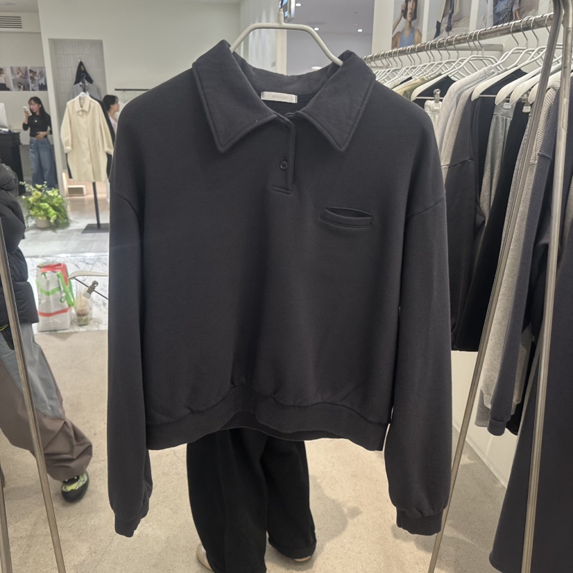 MARAN-P韓國直郵女裝新款職業時尚熱賣推薦休閑衛衣紐扣MARAN衛衣圖色2